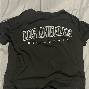 Black Los Angeles California T-Shirt